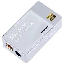 iBasso Jr. Macaron ポータブルUSB DAC/AMP CS43131 4.4/3.5mm DSD256 シルバー 特別割引