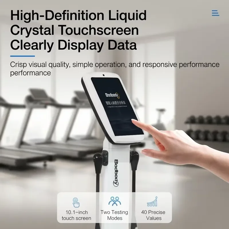 for Body Composition Analyzer 3D Body Fat Analyzer with Printer Health Detector Weight Scale Smart BMI Measurement Device