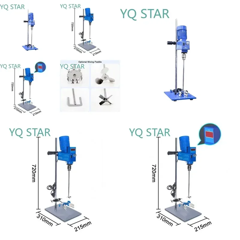 High Quality Electric Digital Overhead Agitator for Lab Paint Mixing Stirrer Laboratory Mixer Equipment for Scientific