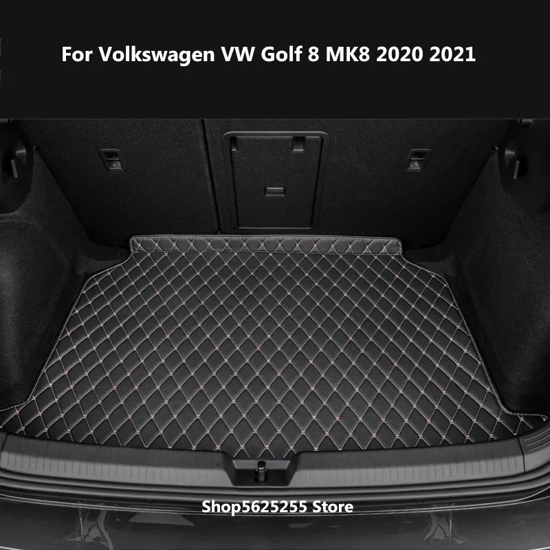 

Trunk Mat For Volkswagen VW Golf 8 MK8 2020 Accessories 2021 Waterproof Full Encirclement Case Carpet Trunk Pat Protection