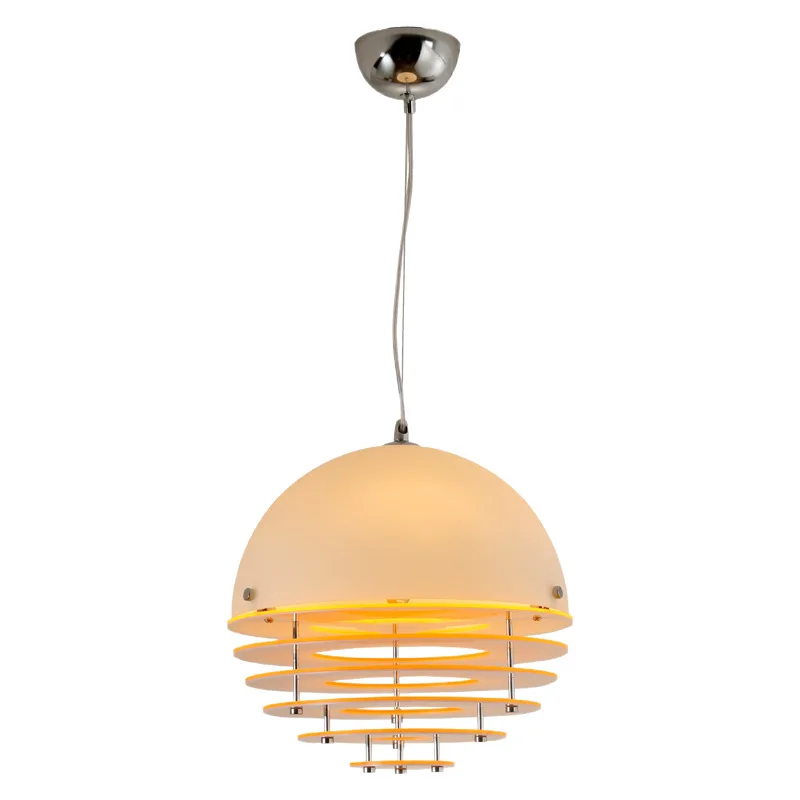 Sunset Orange Restaurant Kroonluchter Bauhaus Designer Niche Bar Eilandtafel Retro Warme sfeerverlichting - afbeelding 2