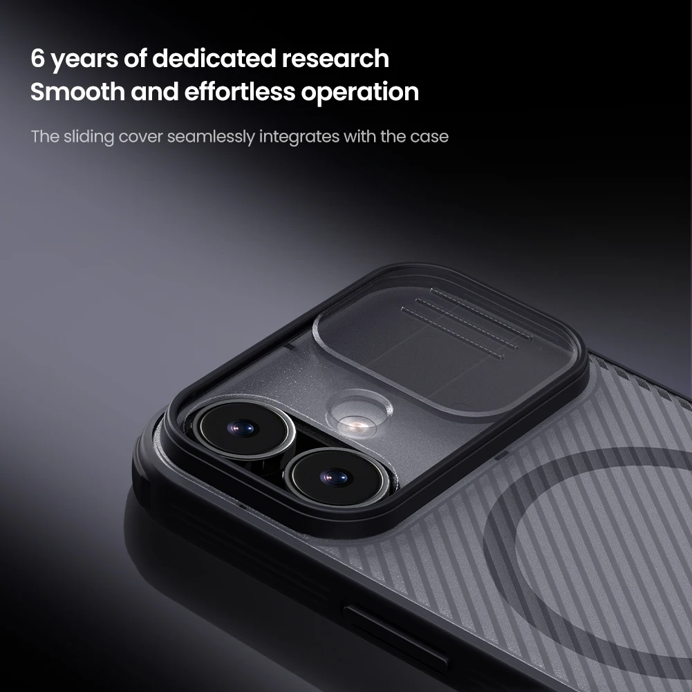 

For iPhone 17 Pro Max / 17 Air Nillkin CamShield Pro Magnetic Case Camera Slide Magsafe Back cover Protection For iPhone 17