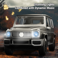 JJRC Q179 remote control simulation sensing off-road vehicle, gesture sensing door opening, projected light patterns, music, Chr