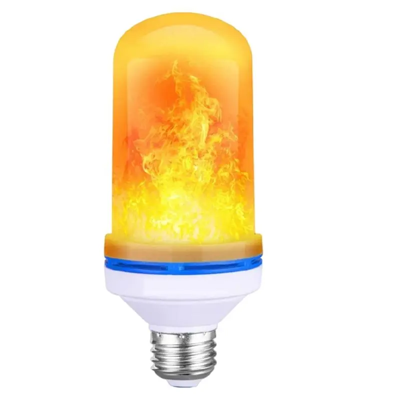 T21C E27 E26 B22 E14 LED Dynamic Flame Effect Light Lamp Decorative For Bar Hotel Restaurant Party