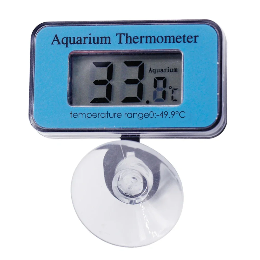 LCD Digital Aquarium Thermometer Fish Tank Submersible Water Temperature Meter -50 to +70℃ Waterproof Temperature Measure Meter