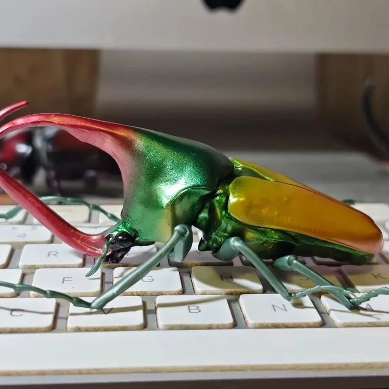 

В наличии Bandai, отличная иллюстрированная книга биологии, жук 09, японский носорог, жук, геркулес, жук, имитационная модель, подарок