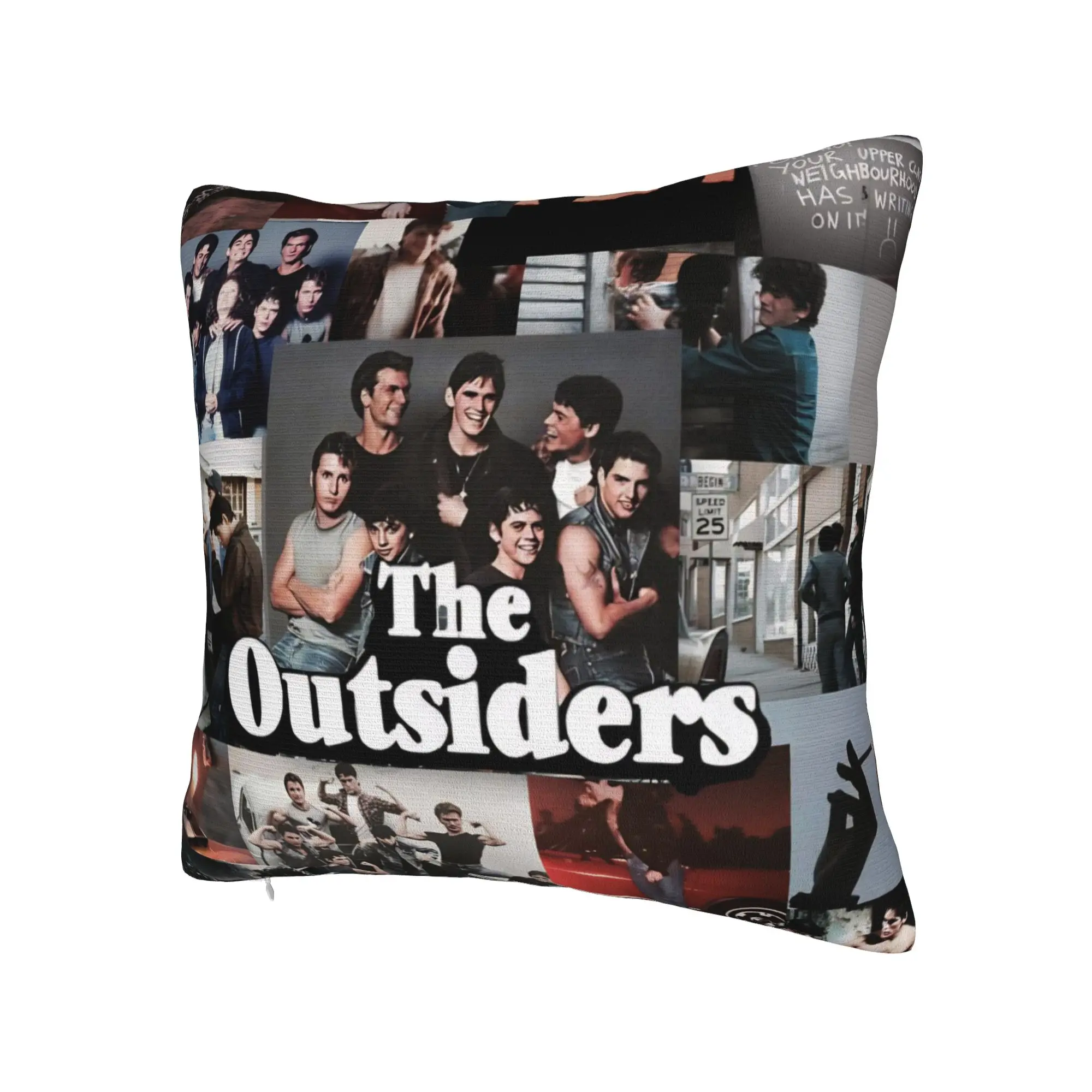 Decorative Pillowcases The Outsiders Movie Merchandise Seater  Throw Pillow Case Cover Zipper Multiple Sizes