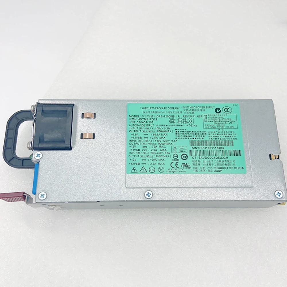 Server Power Board 579229-001 570451-001 1200W DPS-1200FB-1 A