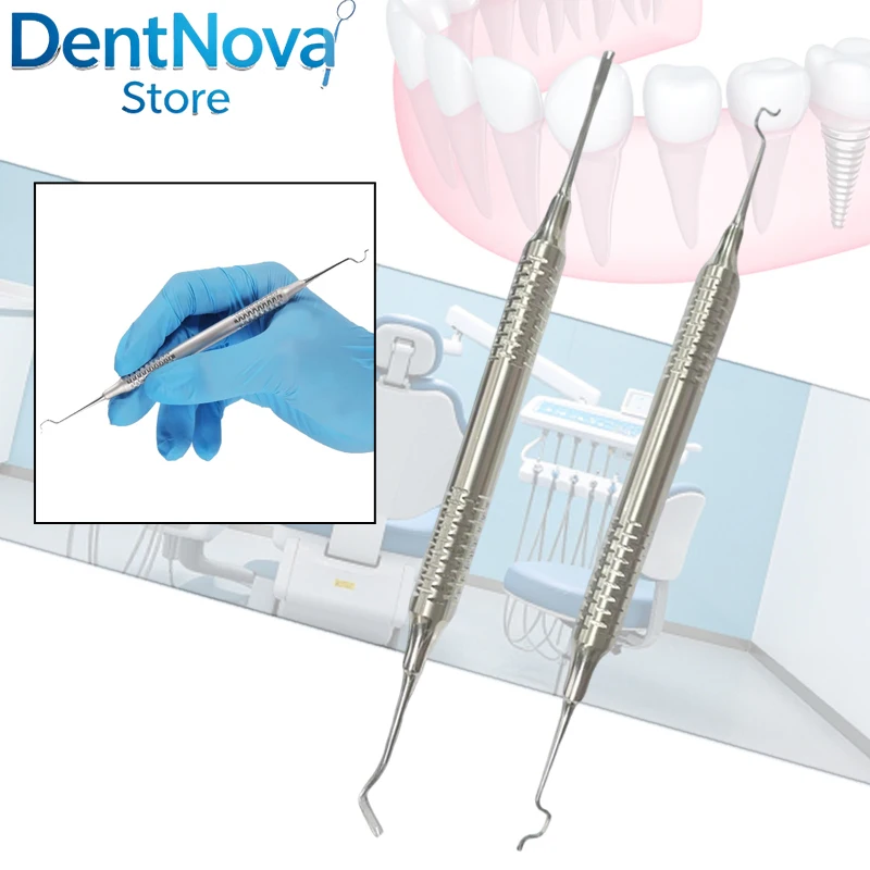 Dental Orthodontic Ligature Tie Placer Lightweight Twirl-on Module Arch Wire Positioning Tool Ortho Ligation Ring