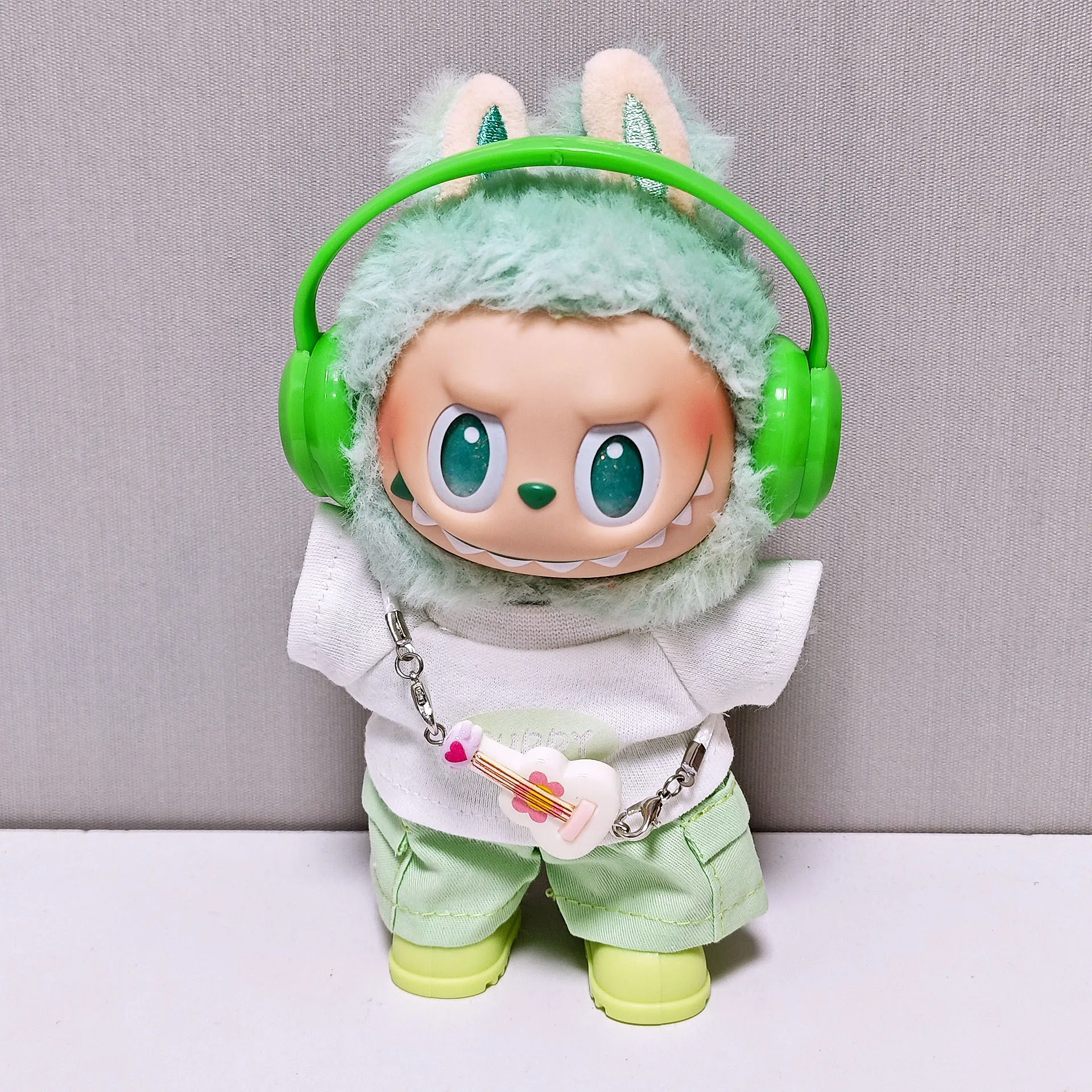 For Labubu Select High-quality Doll Clothing 15-17CM Casual Wear Set - 6-piece Set Labubu Universal Clothing