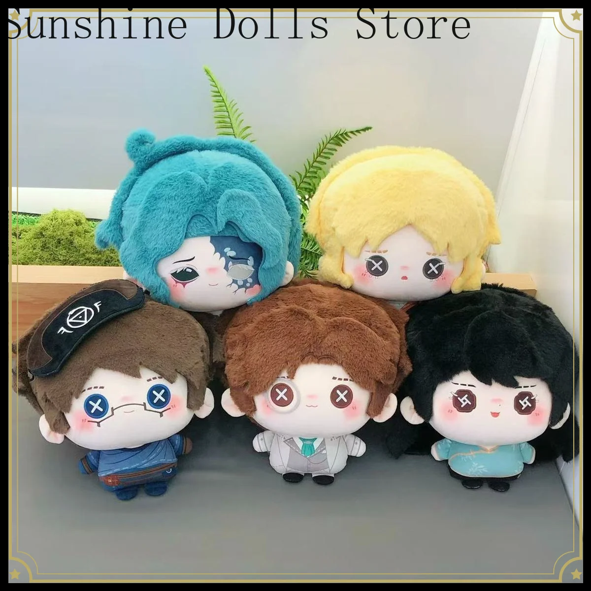 35cm Game  Identity Ⅴ Eli Clark Orpheus Tracy Reznik Steamed Bun Body Doll Plush Plushie Anime Stuffed Pillow Toys Cushion Gif