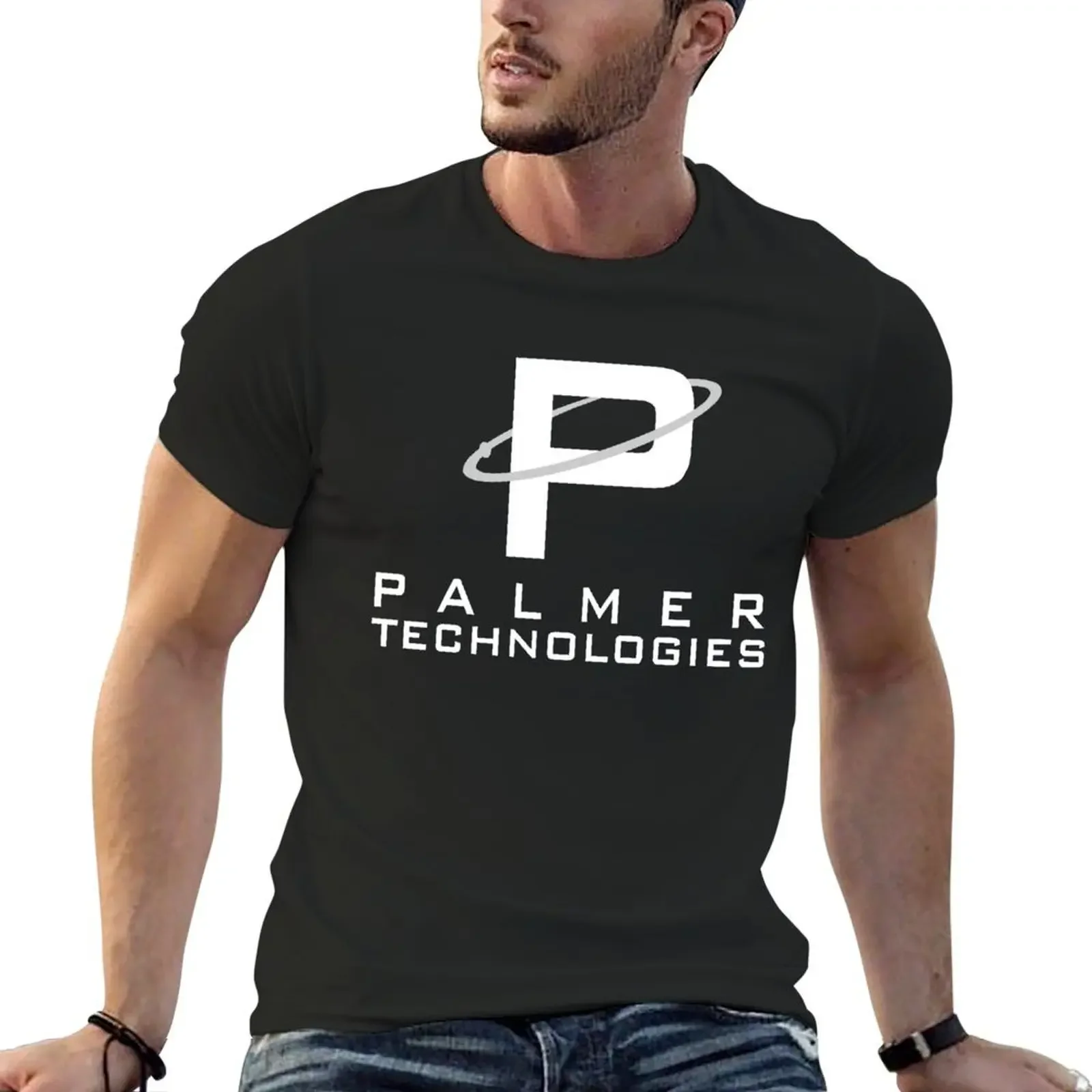 Palmer Technologies T-Shirt anime stuff graphic t shirt vintage vintage graphic tee vintage clothes men clothings