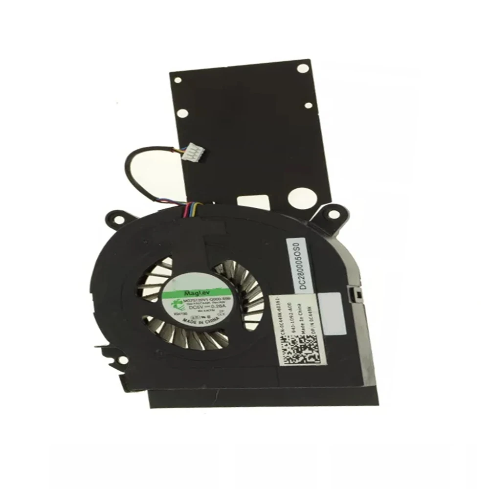 Laptop CPU Fan For DELL For Precision M4400 For NVIDIA Quadro FX 1700M) 0C449K C449K MG75120V1-Q00-S99 DC5V 0.26A