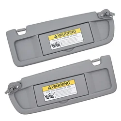 For Honda Civic 2006 2007 2008 2009 2010 2011 Left Driver and Right Passenger Side Sun Visors OEM# 83230-SNA-A01ZB