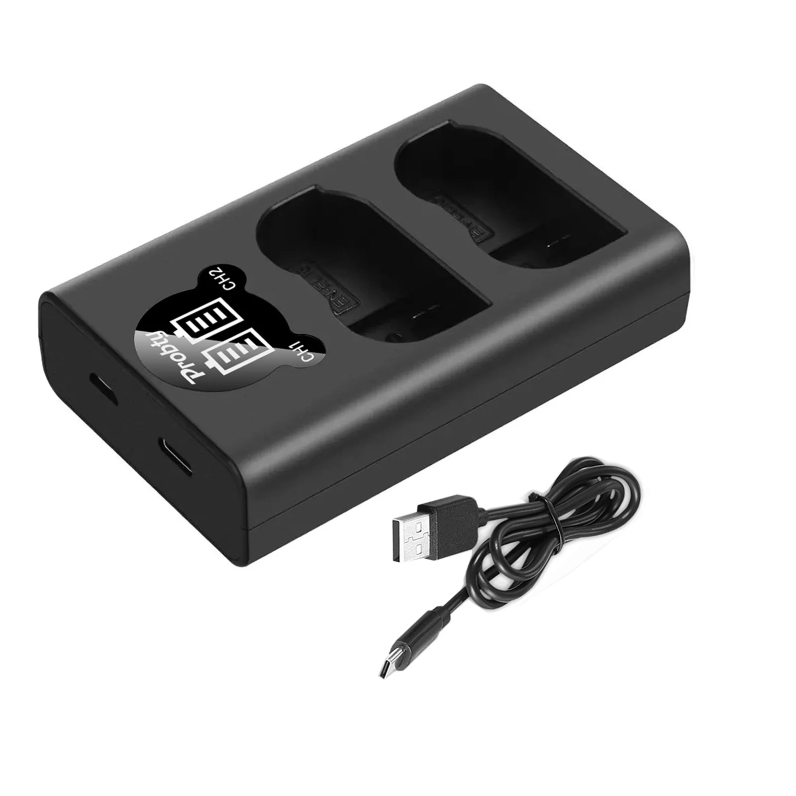 بطارية مع شاحن لكاميرا نيكون ، شاحن 2 قناة ، EN-EL15C ، EN-EL15B ، EN-EL15 ، نيكون Z5 ، D850 ، Z6 ، Z7 ، D780 ، D750 ، D810 ، D7000 ، D7500 ، Z8