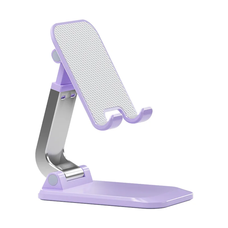 Nuevo soporte plegable portátil de ABS para escritorio, ideal para teléfonos móviles, iPad, iPhone y tabletas.
