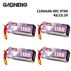 Batería LiPo 4S 15,2V 1100mAh 60C de vuelo para drone RC quadcopter