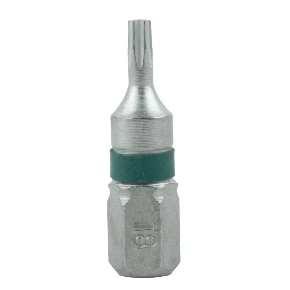 4 Uds T6-T40 puntas de destornillador Torx magnético Torx T20 T25 T40 T15 juego de puntas Torx 25mm 1/4 \