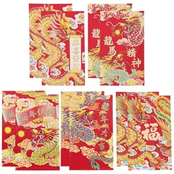 30 Pcs Red Envelope Bag Money Envelopes Chinese Wedding Favours Paper Zodiac Christmas New Year Packets Child