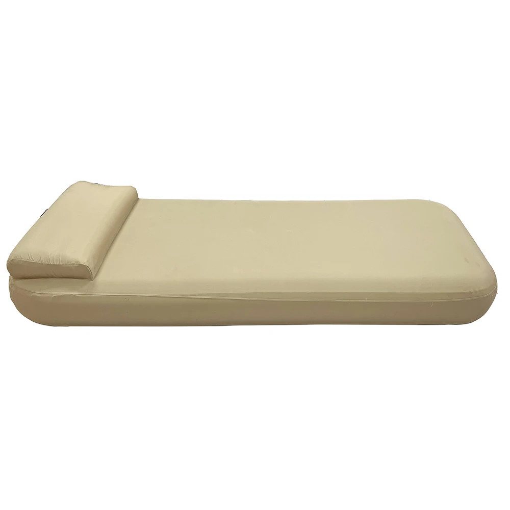 

Удобный современный надувной матрас для кемпинга со встроенным насосом и подушкой, портативный, складной, для приключений на природе