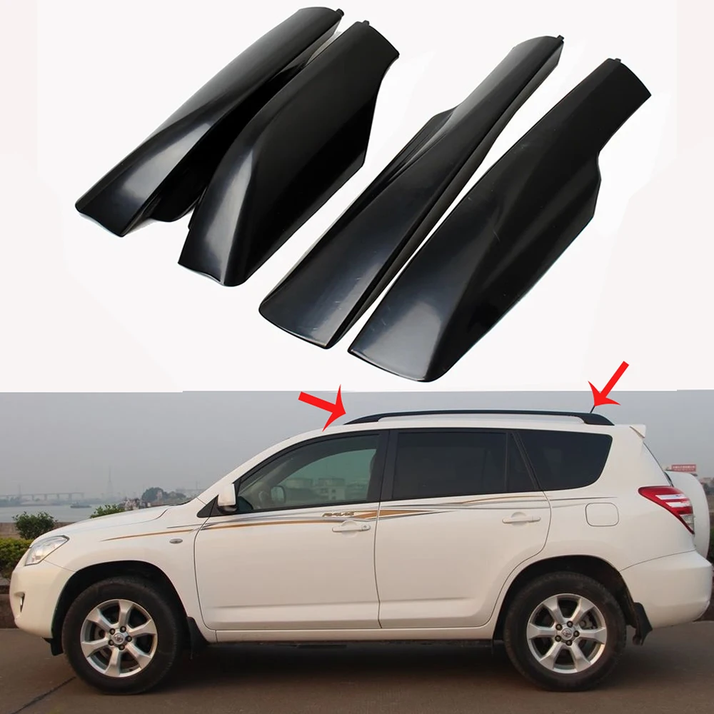 thumbnail image 2 of Carbon Fiber Roof Trim Moldings For 2001-2006 Toyota RAV4 - 2 Piece Vinyl Wrap Set With 3M Adhesive 2 of 4