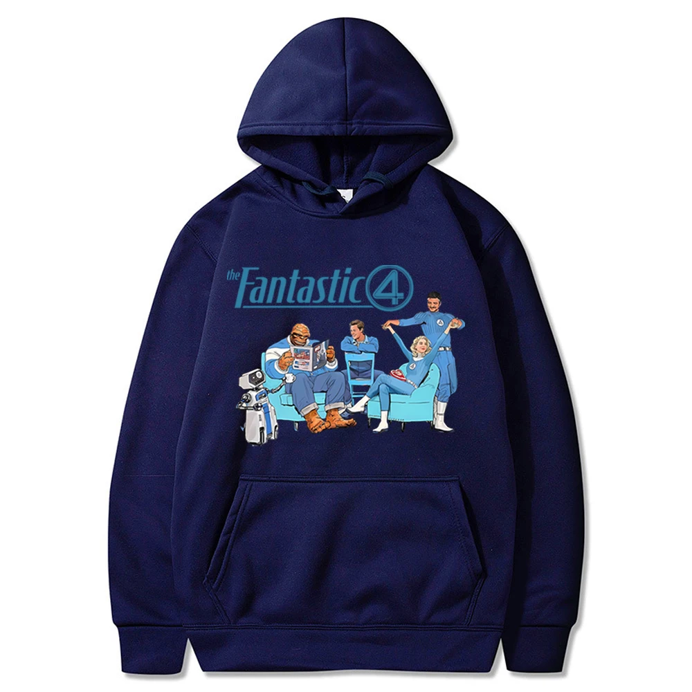 سترة رائعة ذات أربع خطوات أولى رائعة 4 2025 سترة بقلنسوة شخصية بيدرو باسكال كما ريد ريتشاردز مع قلنسوة كوسبلاي