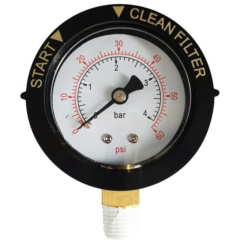 

190058 FNS Cleaning and Cleaning Replacement of 0-60 psi Pool Filter Pressure Gauges Pool Pumps