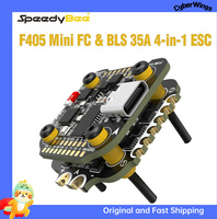SpeedyBee F405 Mini Flight Controller BLS 35A ESC Mini V2 20x20 Stack for RC FPV Freestyle Racing