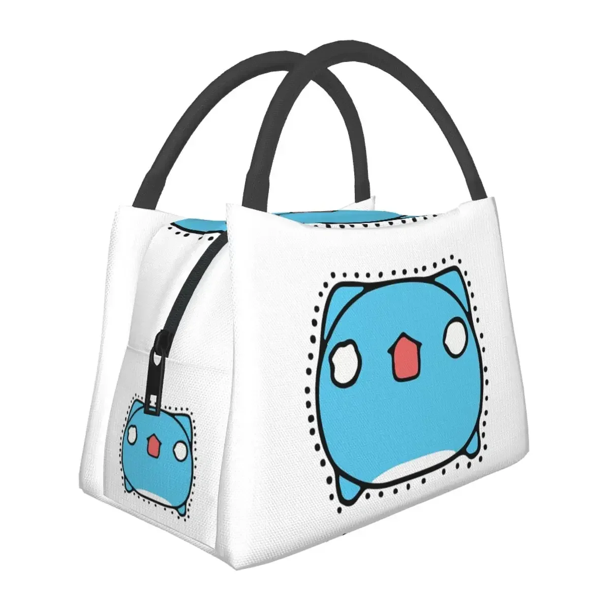 

Comic Cat Bugcat Capoo Bug Cat Lunch Bags Insulated Bento Box Portable Lunch Tote Picnic Bags Cooler Thermal Bag for Woman Kids