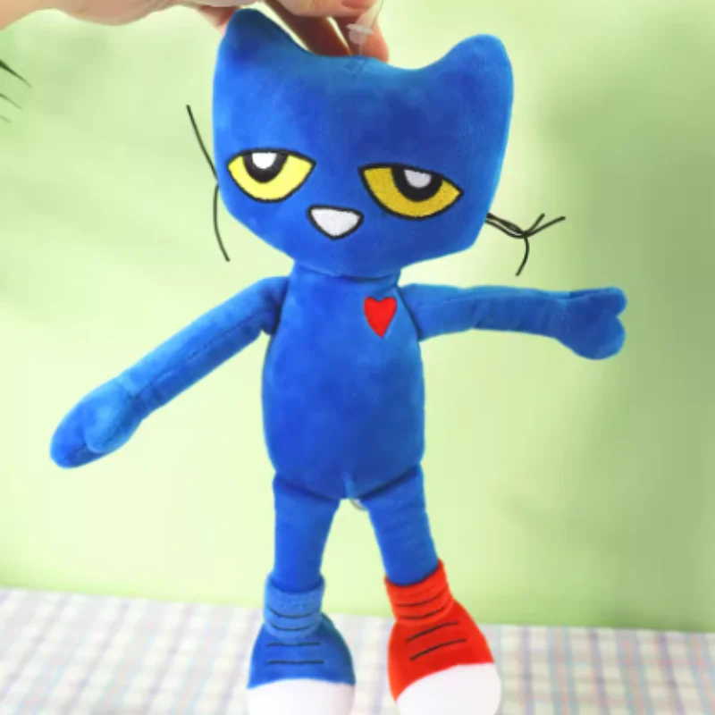 Cat doll English Picture book Teaching AIDS plush toy doll Pendant Children's Early education story Performance Kindergart