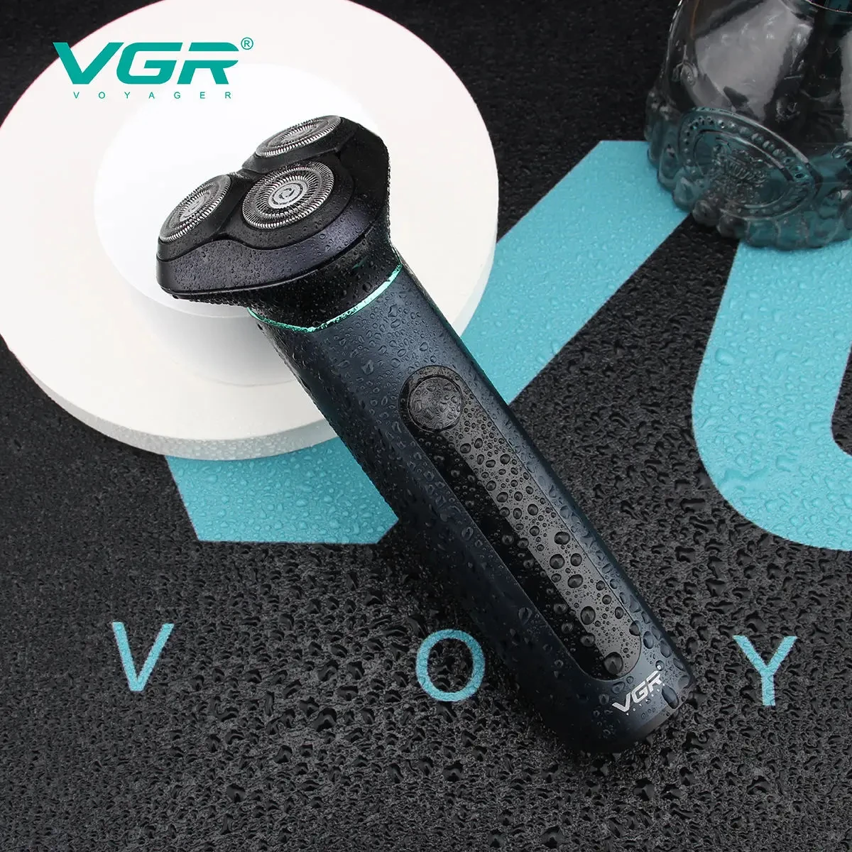VGR 310 Electric Shaver Rotary 3D Floating Razor Waterproof Men's Shaving Machine Professional Beard Trimmer USB Rechargeable