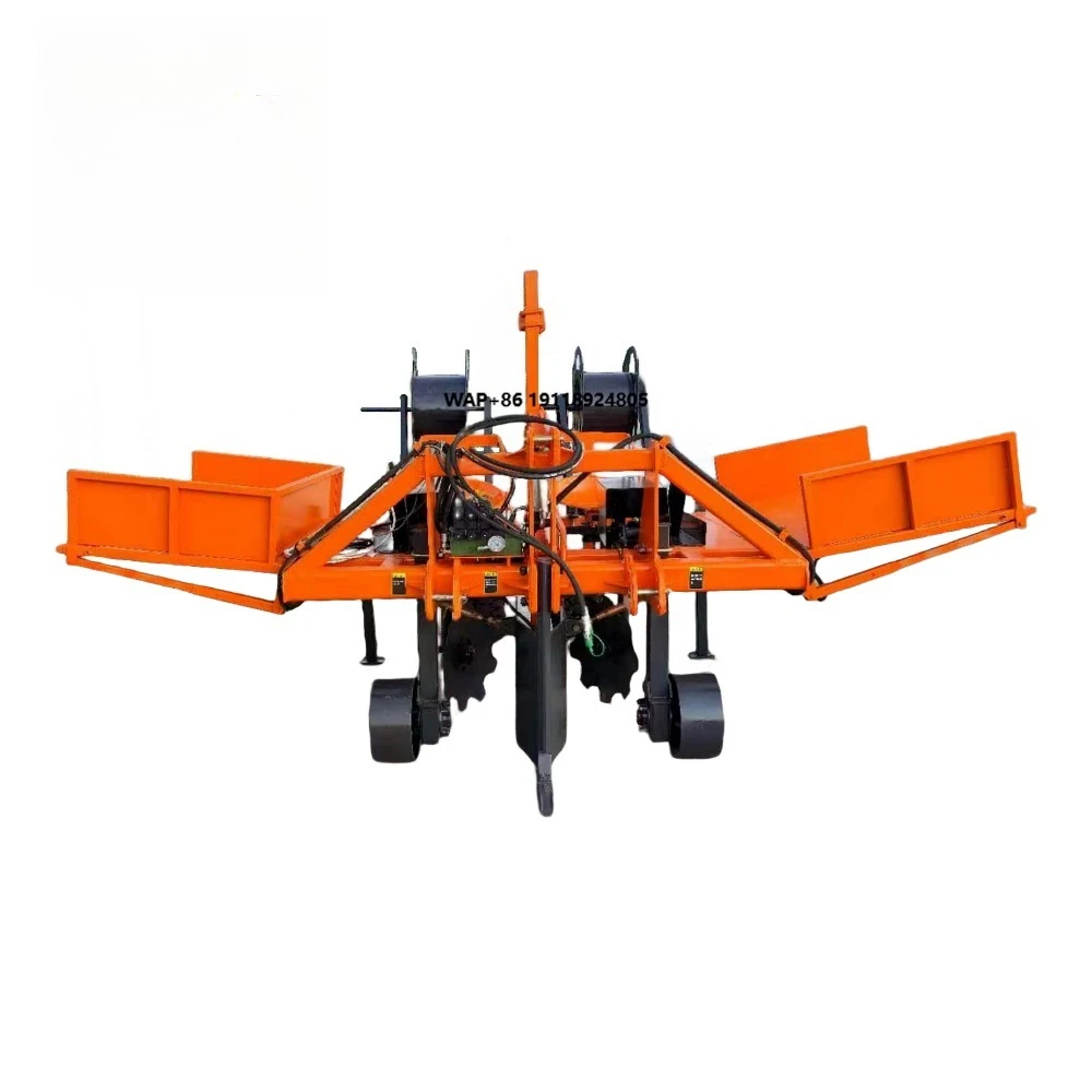 CE Approved Single Row Multi-Functional Olive Tree Planter Tractor Mounted Tree Transplanting Machine Forestry Machinery