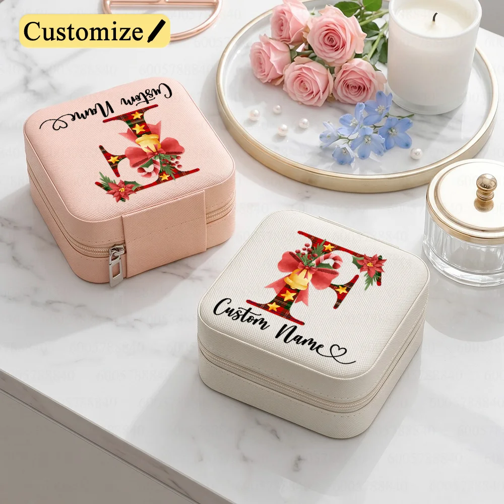 Personalized Name Christmas Jewellery Storage Box
