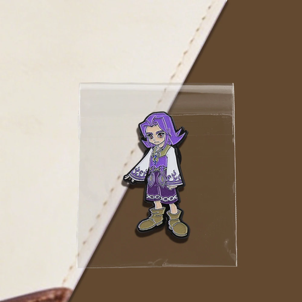 Charakterfigur Kafei Emaille-Brosche Klassisches Spiel-Merchandise Anstecknadel für Rucksack Hut Cosplay-Zubehör Gamer-Geschenk – Detail 14