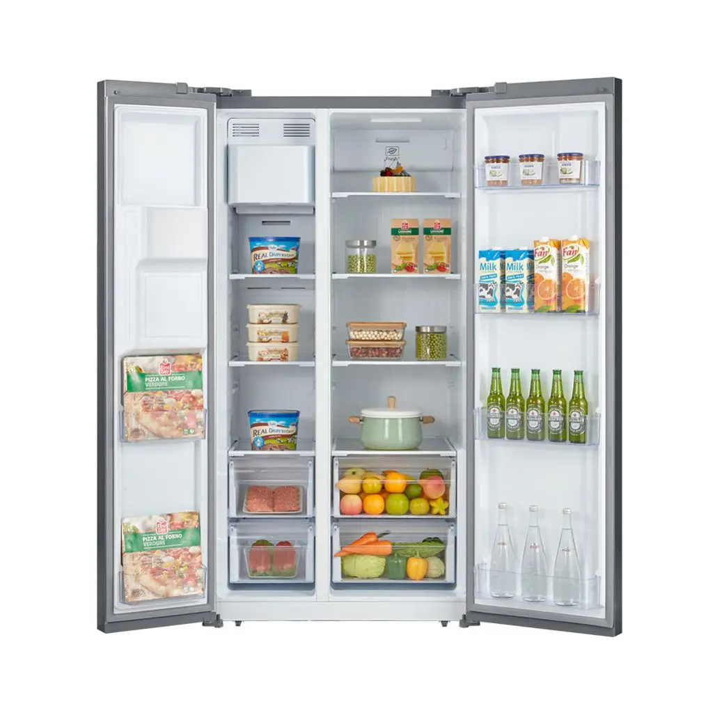 458L Home Kitchen Appliance Big Capacity Frost Free Side by Side Refrigerator Inverter