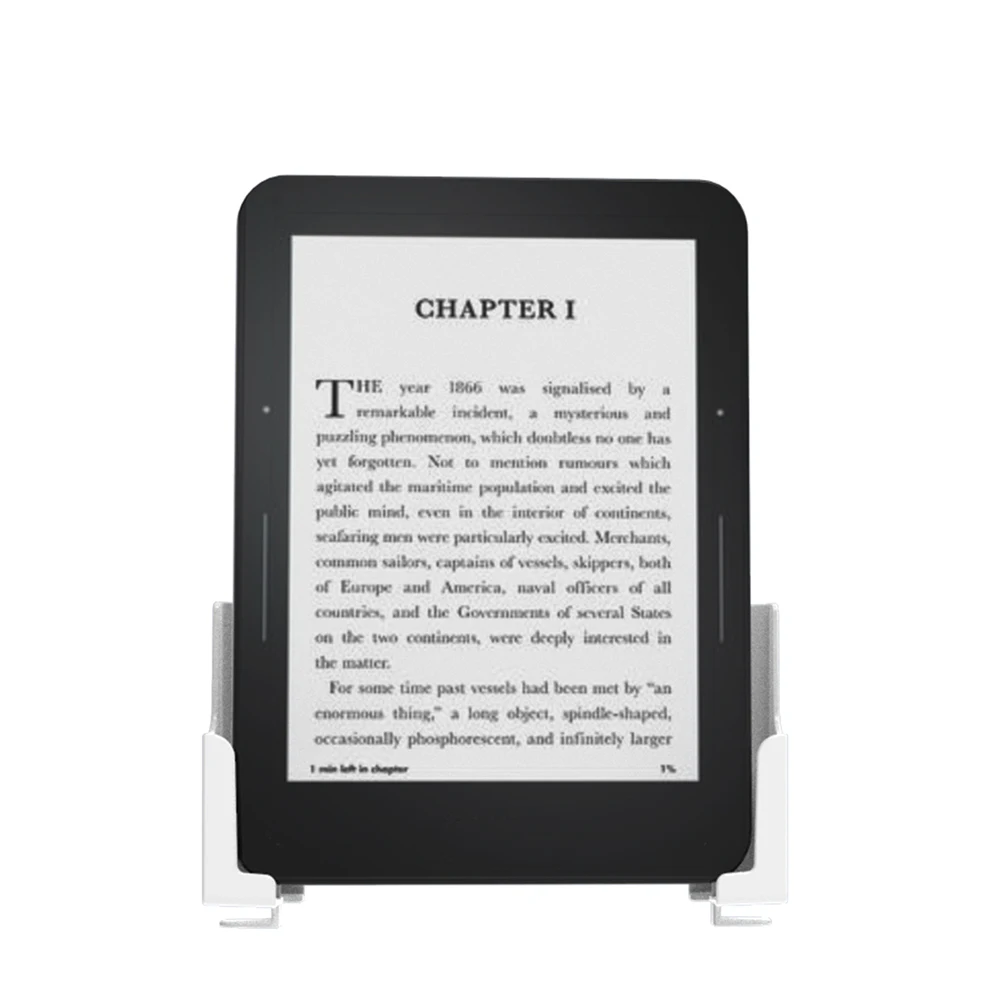 

1pc Dual Card Slot Phone Bracket for Tablet Wall Hanging Rack Double-slot Adjustable Angle Easy Installation Holder