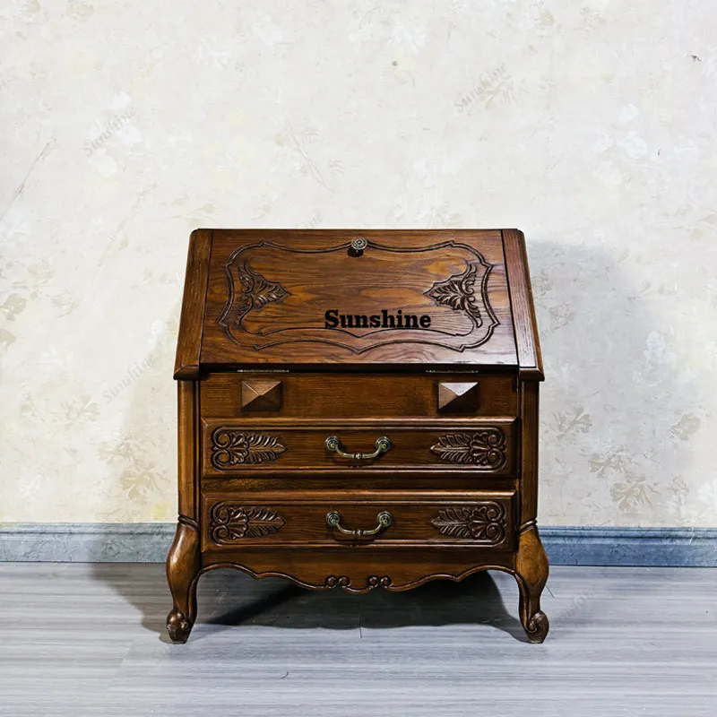 

American solid wood used sideboard bedroom storage cabinet