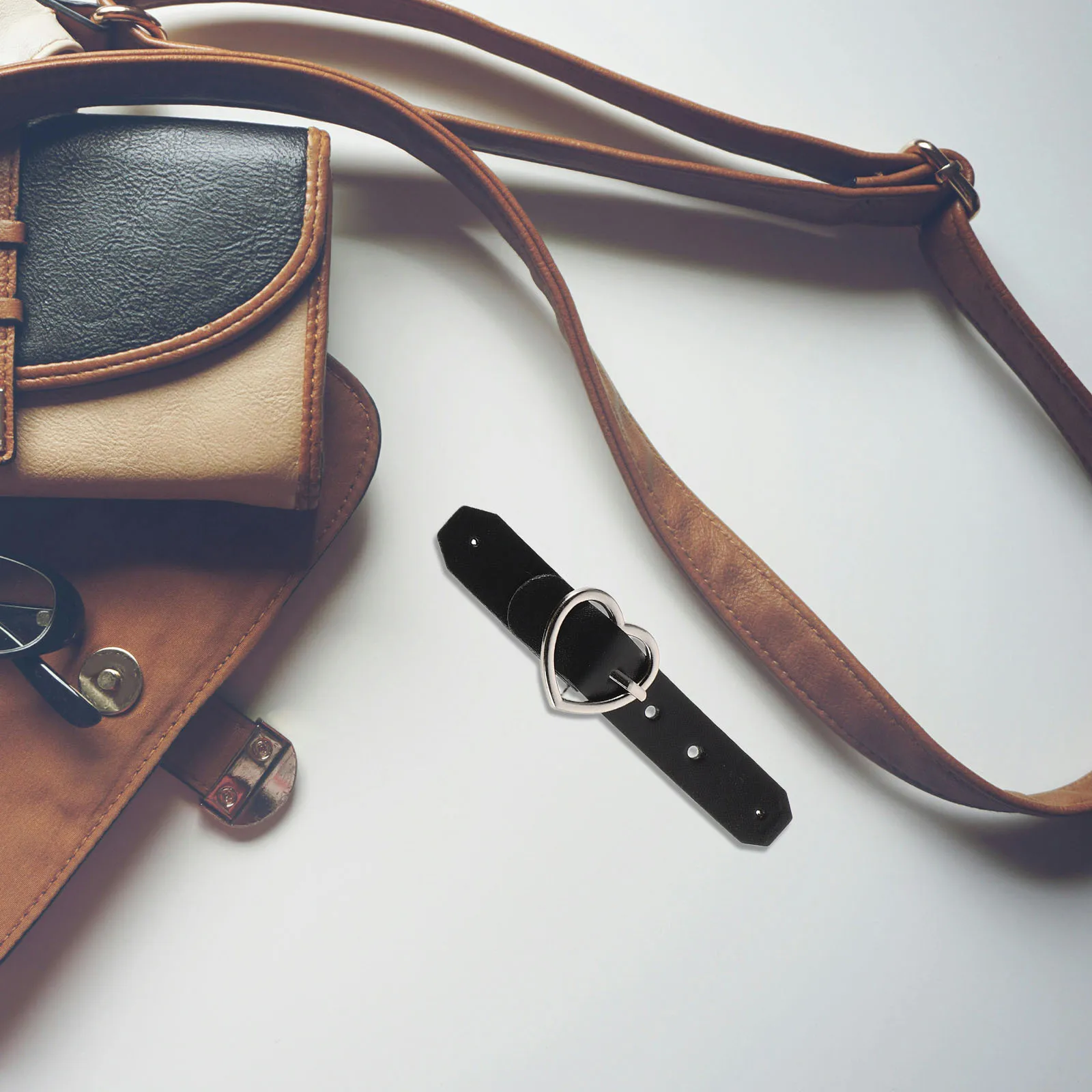 8 قطعة معدنية على شكل نجمة القلب أبازيم مشابك ملابس قابلة للتعديل للمعاطف بالأزرار حقائب أحذية مقاطع إغلاق ذاتية الصنع خياطة يدوية