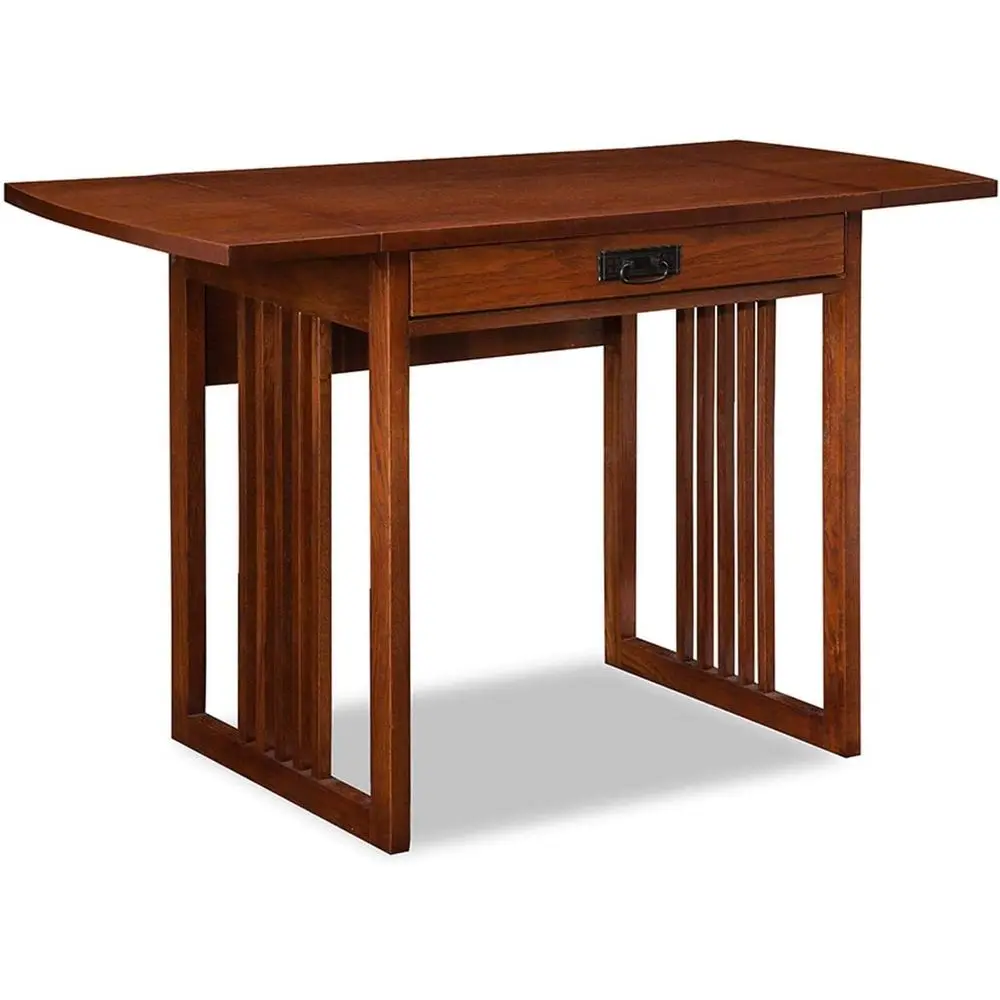 

Компактный письменный стол из массива дерева для небольших помещений: Mission Drop Lea Home Office Desk, 82420