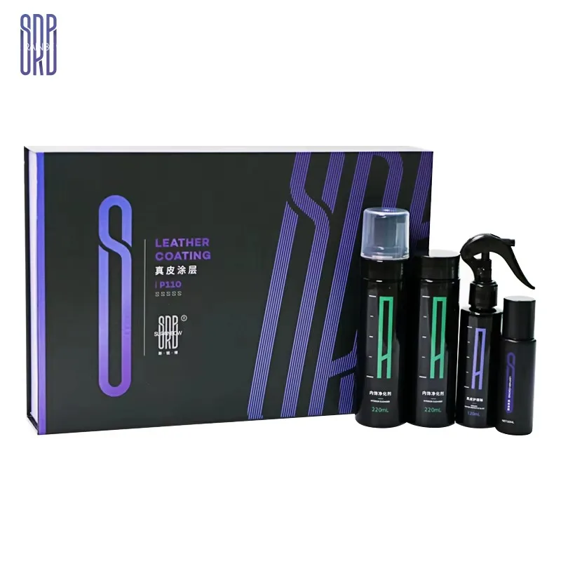 Surainbow Car Care Products Superior Nano Hydrophobic Car Seat Care Auto Interior Leather Coating P110 for Car Interior