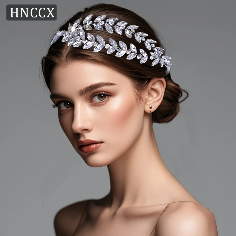 

YouLaPan Elegant Bridal Wedding Rhinestones Hairbands Handmade Ladies Banquet Dancing Party Sparkling Hair Accessories HP792