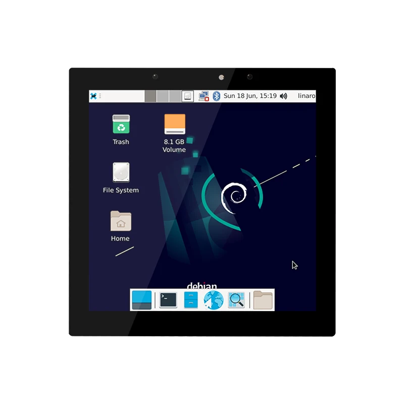4 Inch RK3566 Quad Core 64 Bit IPS Wifi Tuya Linux Touch Tablet Wall Mount With Google Playstore App