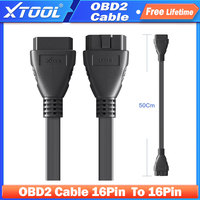 XTOOL Diagnostic OBD2 Cable Extension OBD2 Cable 16Pin Male To 16Pin Female obd2 Connector Diagnostic Tool