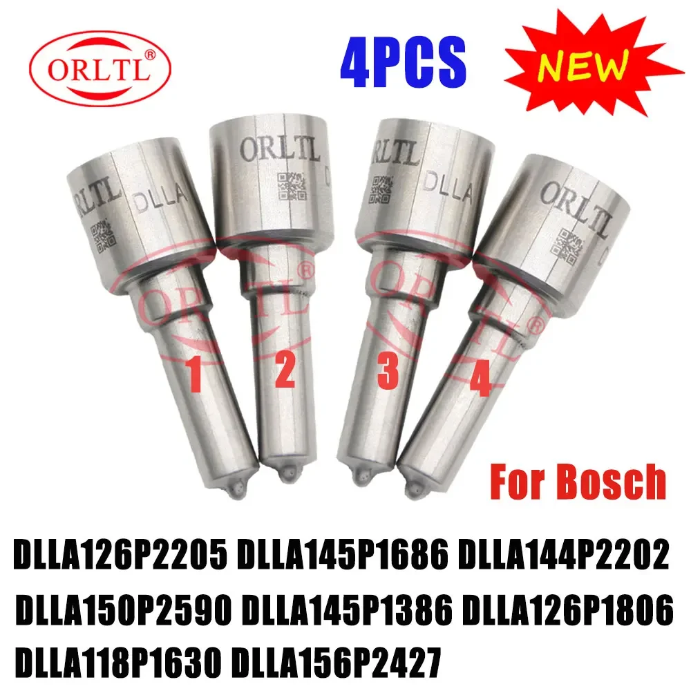 

4 PCS DLLA126P2205 DLLA145P1686 DLLA144P2202 DLLA150P2590 DLLA145P1386 DLLA126P1806 DLLA118P1630 DLLA156P2427 Injector Nozzle