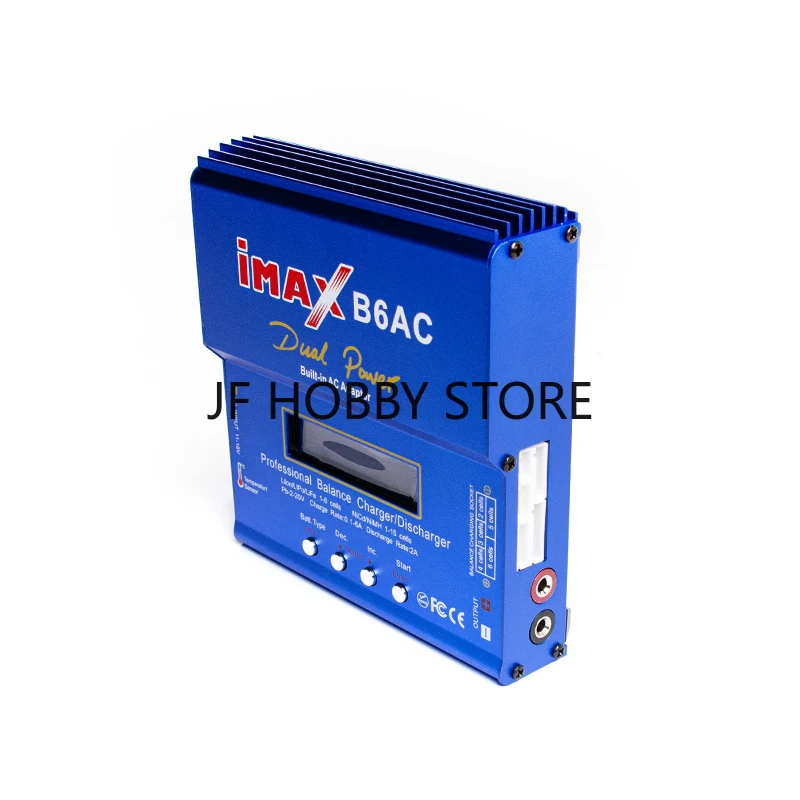 iMAX B6AC 80W 6A Lipo Charger Balancer For Nimh Nicd Lipo LiFe Li-ion Pb Battery LCD Screen Display RC Charger Discharger XT60 view 6