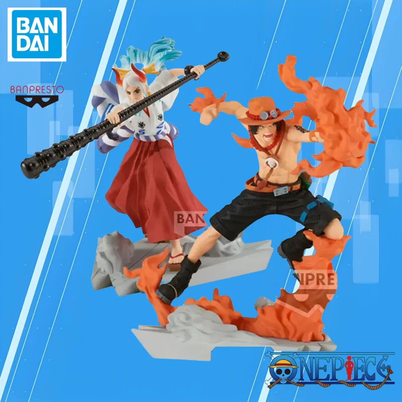 

BANDAI BANPRESTO ONE PIECE Yamato Ace Animation peripherals Model Garage Kit Ornaments boys favorite gift Collectible