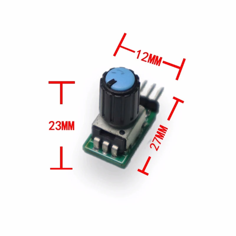 Mini controlador de velocidad de dirección, módulo de prueba de circuito reductor integrado, 1 piezas, DC 3-26V, 1-6S