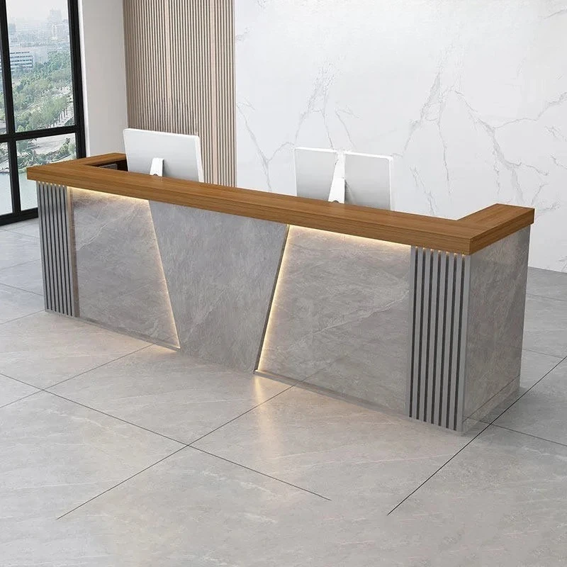 Front desk Reception desk Modern simple company Commercial counter Small apartment