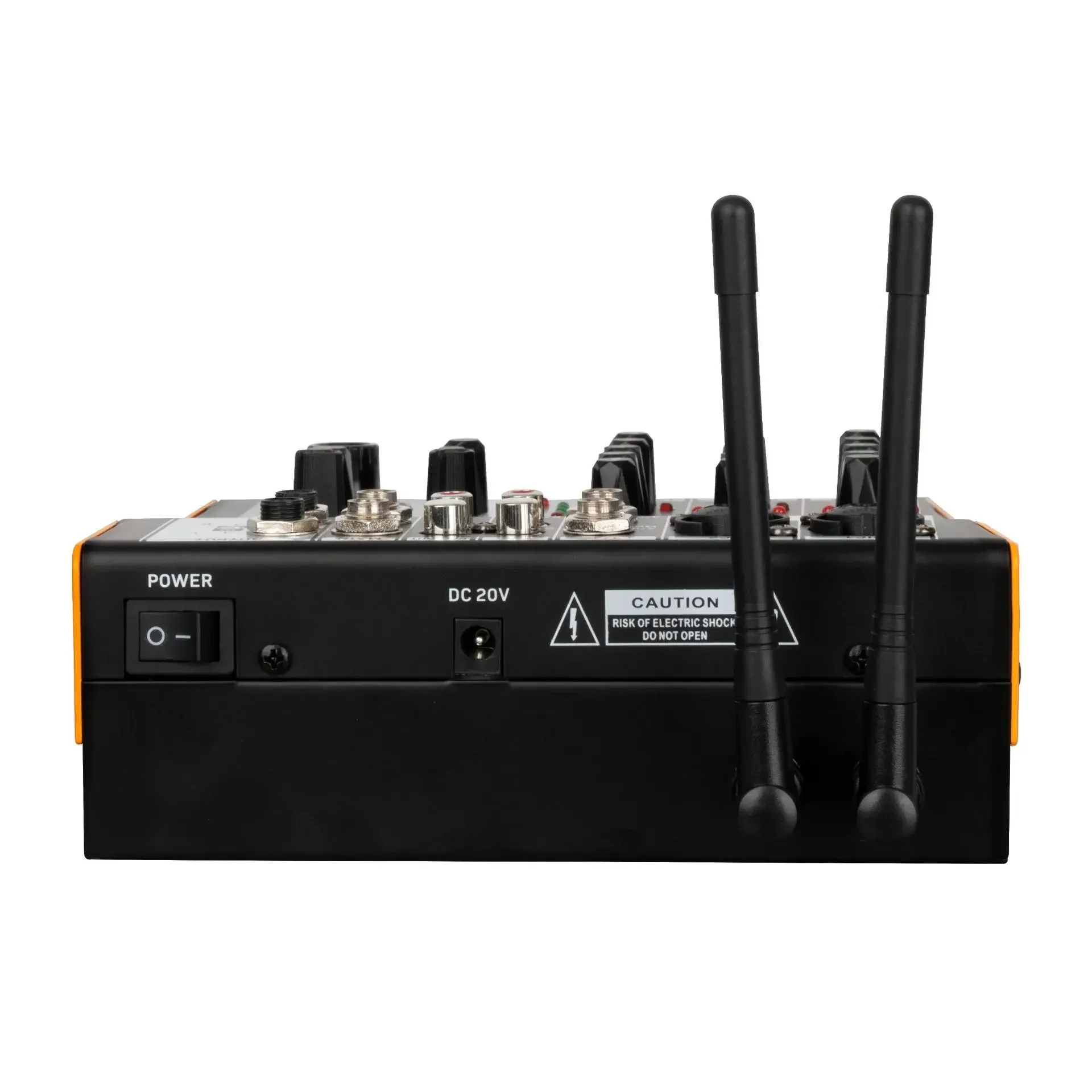 

Звуковая карта ISong ML-4 BT, 4-канальный мини-аудиомикшер USB для домашнего и сценического использования, записи живых выступлений, с беспроводным микрофоном