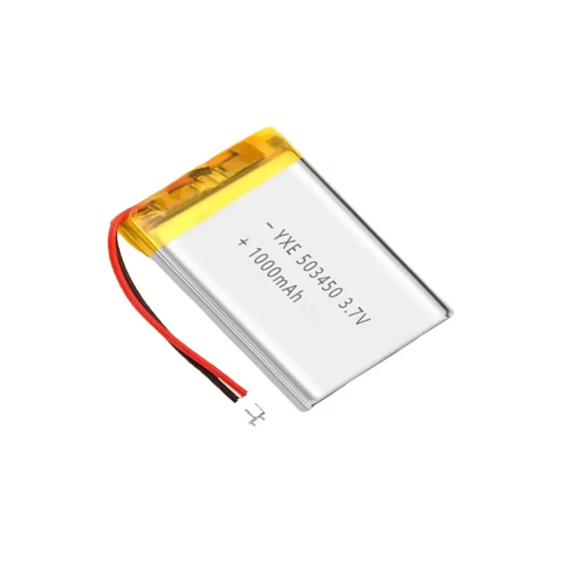 503450 523450 1000mAh 3.7V Li‑Po Polymer Rechargeable Lithium Battery for PS4 Controller Camera GPS Bluetooth Speaker
